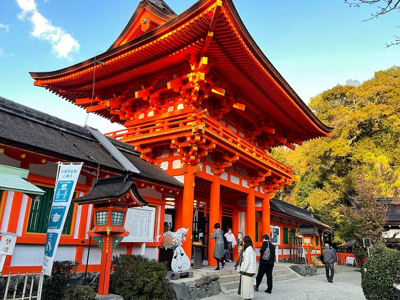 京都の紅葉（上賀茂神社）
