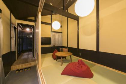 Комната с японским убранством