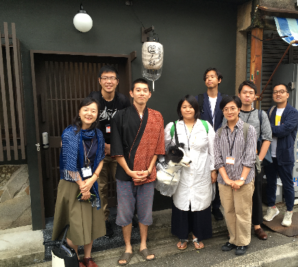 京都大学の学生さんたちが宿見学にきました！！