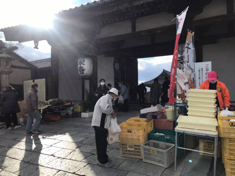 東寺でのイベント！