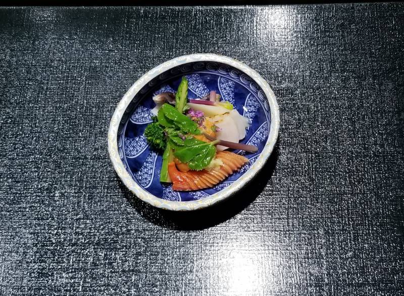 赤貝　トリ貝　平貝　雪丹　春野菜