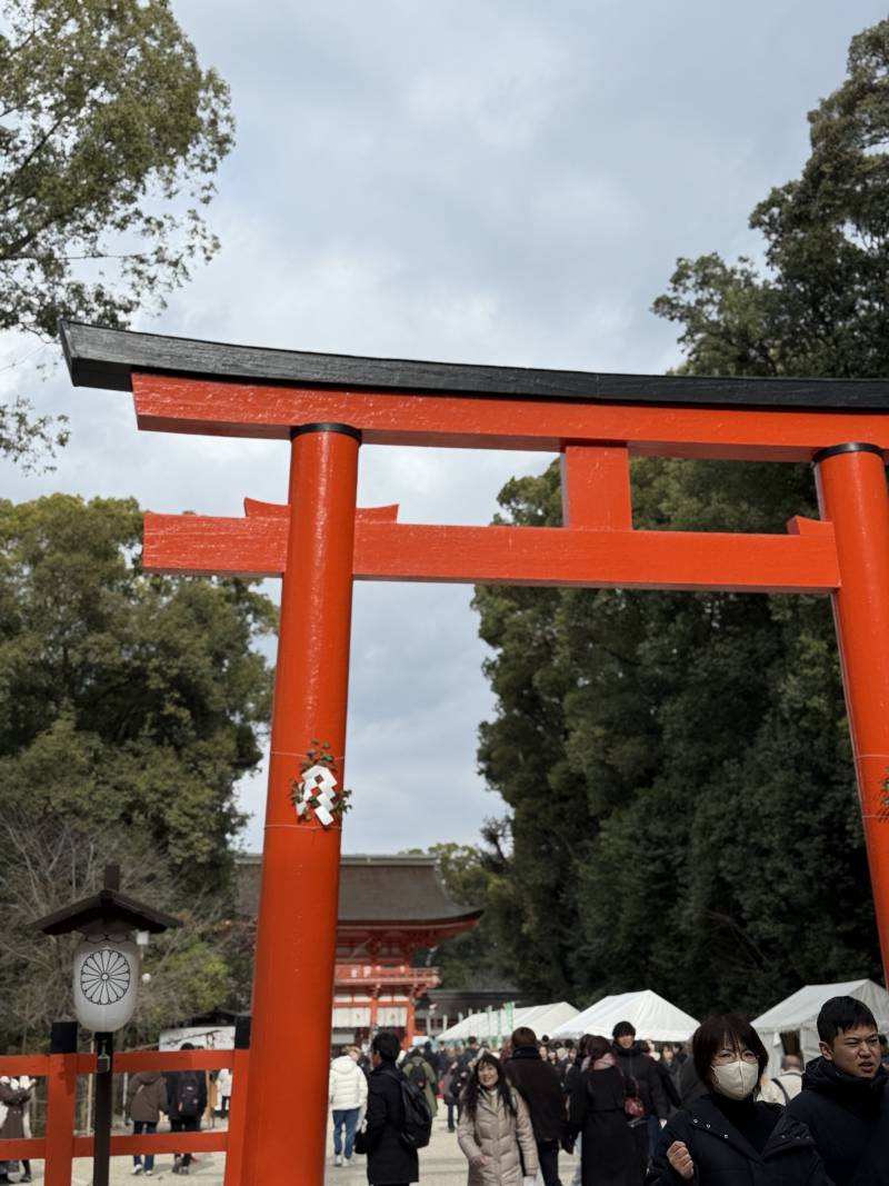 初詣　下鴨神社