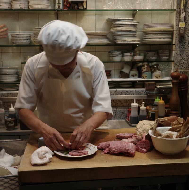 Kyoto's famous restaurant 