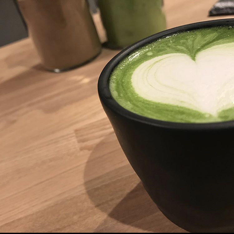 Kafe Furyu`s Macha Latte