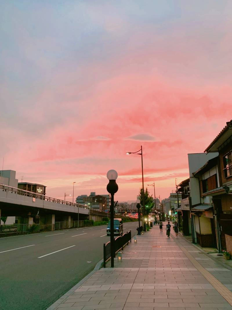 夕陽